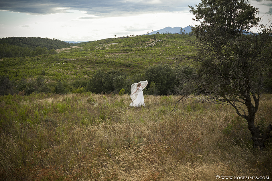 novia boda en el mas oliveres