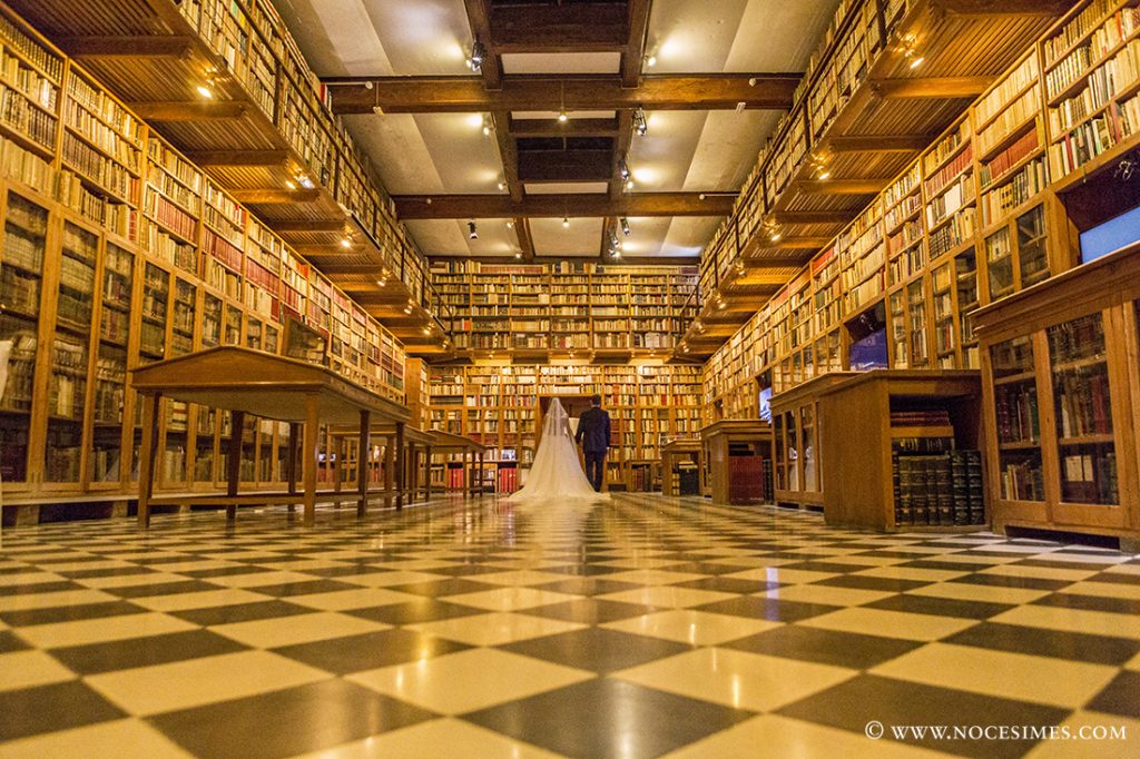 sessio fotos biblioteca del castell de peralada